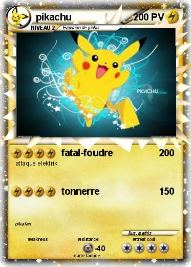 Pokemon pikachu