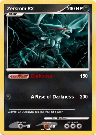 Pokemon Zerkrom EX