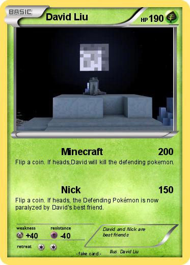 Pokemon David Liu