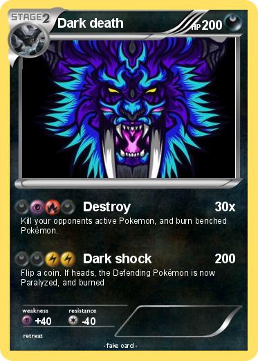 Pokemon Dark death