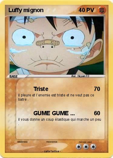 Pokemon Luffy mignon