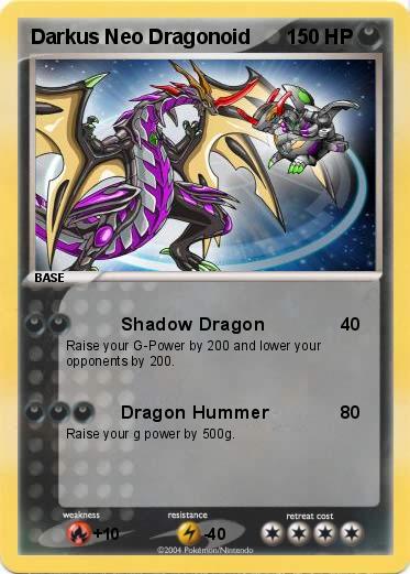 Pokemon Darkus Neo Dragonoid