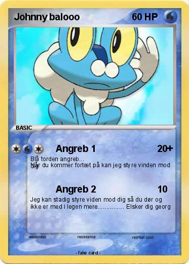 Pokemon Johnny balooo