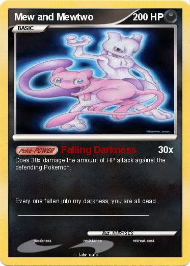 Pokemon Mew and Mewtwo