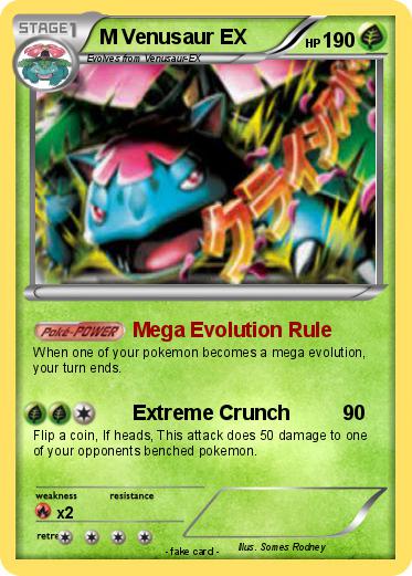 Pokemon M Venusaur EX