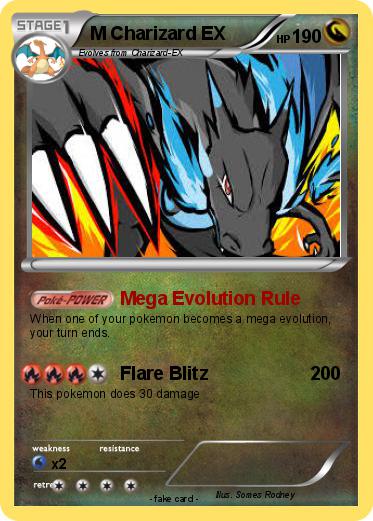 Pokemon M Charizard EX
