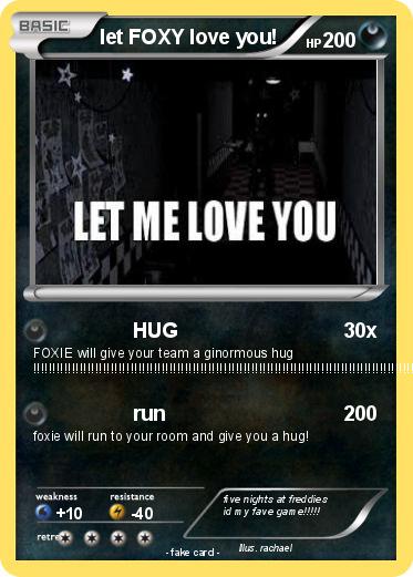 Pokemon let FOXY love you!