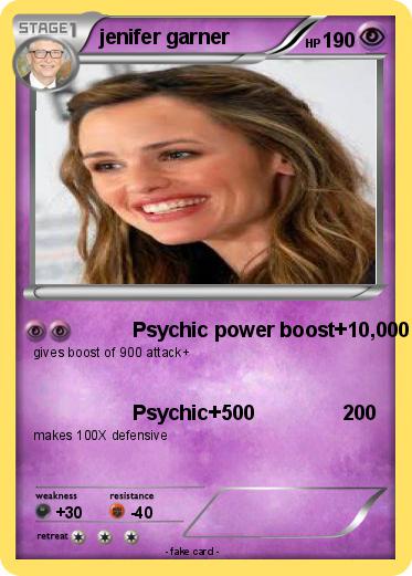 Pokemon jenifer garner