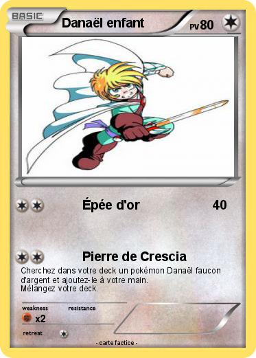 Pokemon Danaël enfant