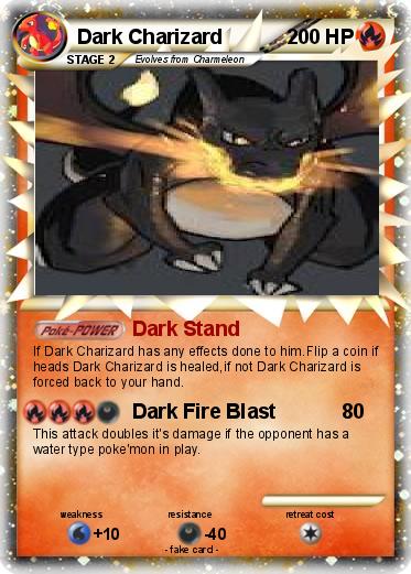 Pokemon Dark Charizard