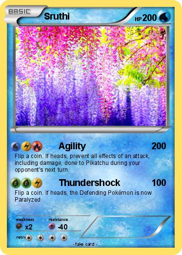 Pokemon Sruthi