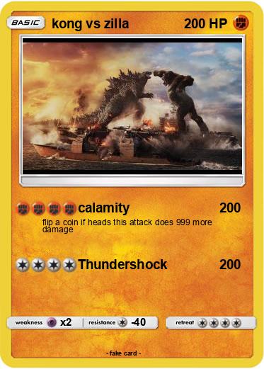 Pokemon kong vs zilla