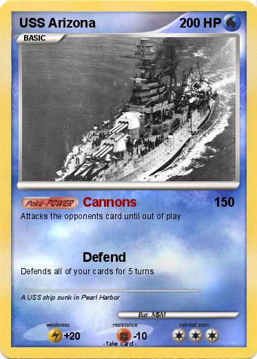 Pokemon USS Arizona