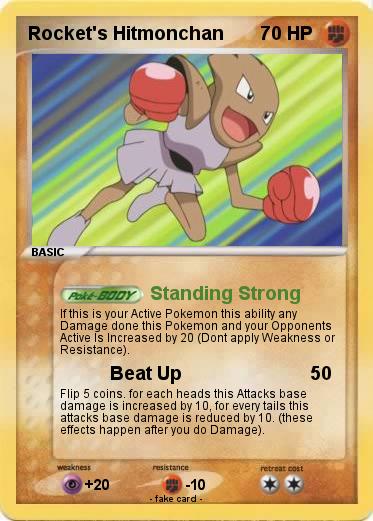 Pokemon Rocket's Hitmonchan