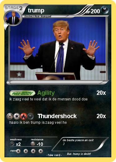 Pokemon trump