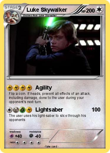 Pokemon Luke Skywalker