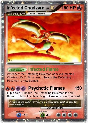 Pokemon Infected Charizard