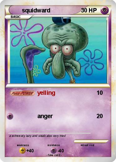 Pokemon squidward