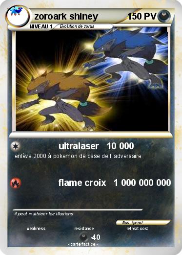 Pokemon zoroark shiney