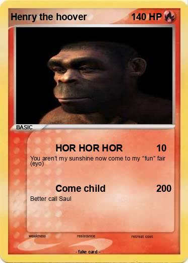 Pokemon Henry the hoover