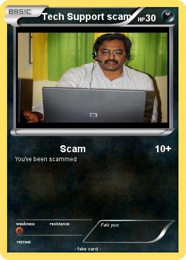 Pokemon Tech Support scam