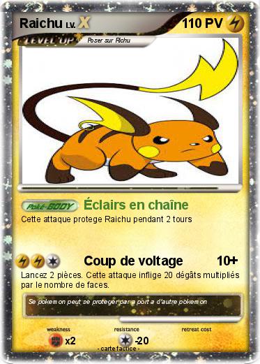 Pokemon Raichu