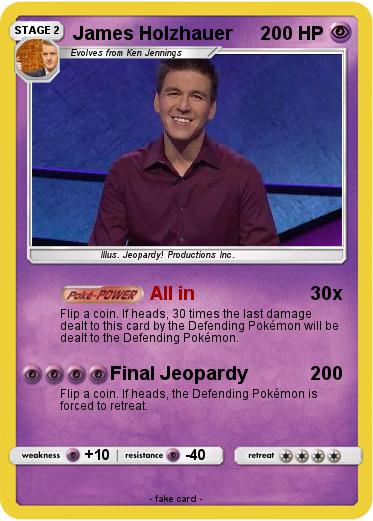 Pokemon James Holzhauer