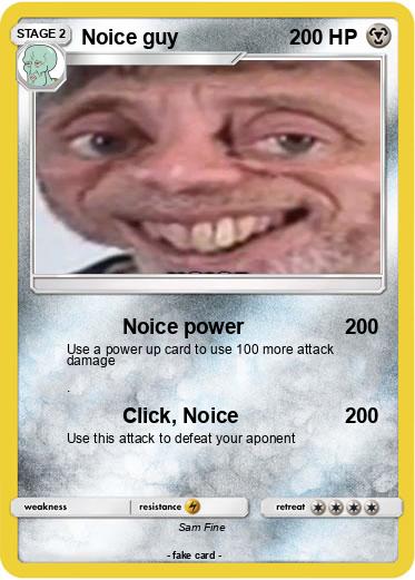 Pokemon Noice guy