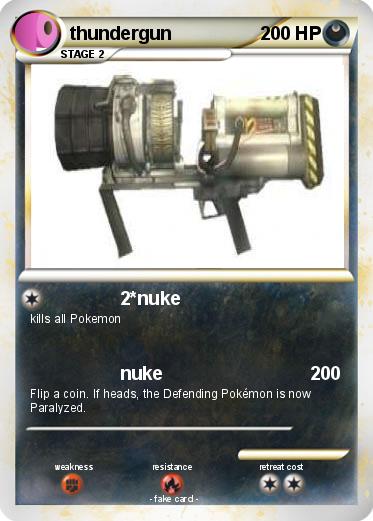 Pokemon thundergun