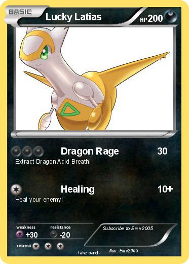 Pokemon Lucky Latias