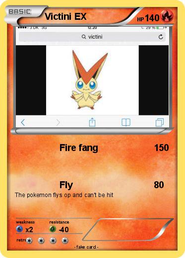 Pokemon Victini EX