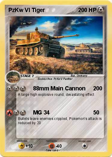 Pokemon PzKw VI Tiger