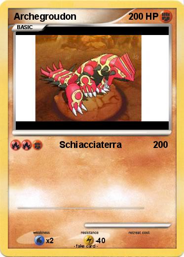 Pokemon Archegroudon