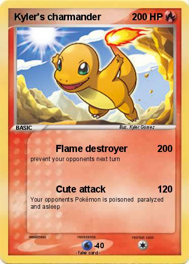 Pokemon Kyler's charmander