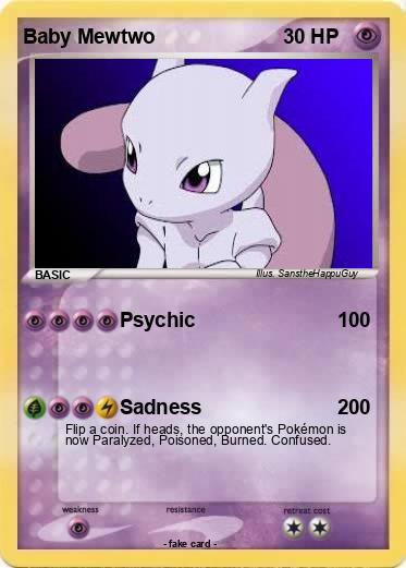Pokemon Baby Mewtwo