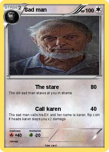 Pokemon Sad man