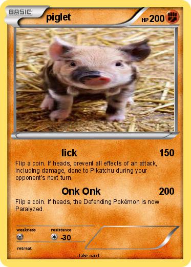 Pokemon piglet