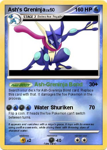 Pokemon Ash's Greninja