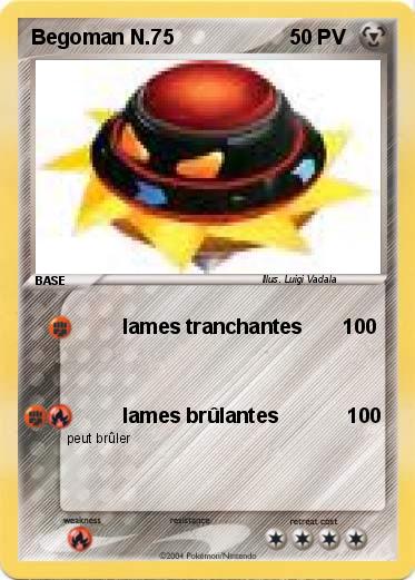 Pokemon Begoman N.75
