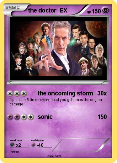Pokemon the doctor  EX