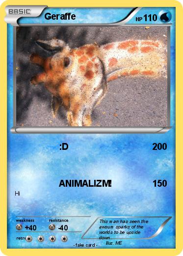 Pokemon Geraffe
