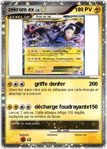 Pokemon zekrom ex