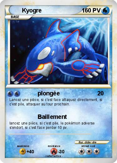 Pokemon Kyogre