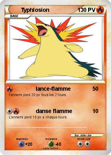Pokemon Typhlosion