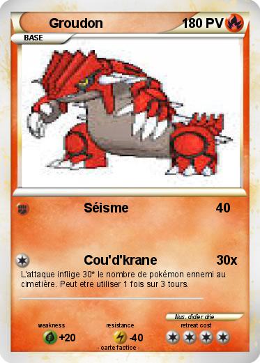 Pokemon Groudon