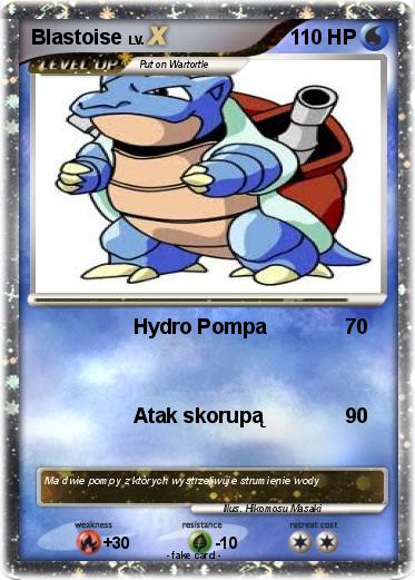 Pokemon Blastoise