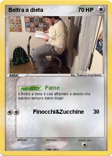 Pokemon Beltra a dieta