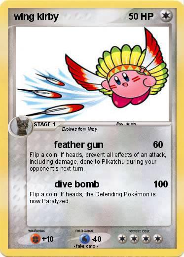 Pokemon wing kirby