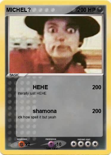 Pokemon MICHEL?