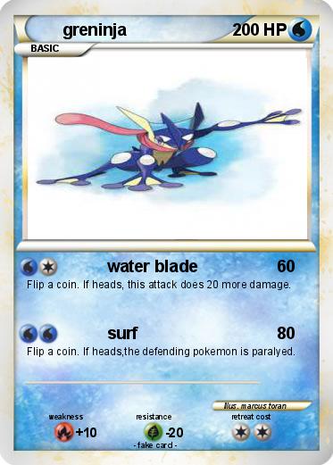 Pokemon greninja